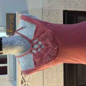 We The Free Crochet Tank Top Sz M